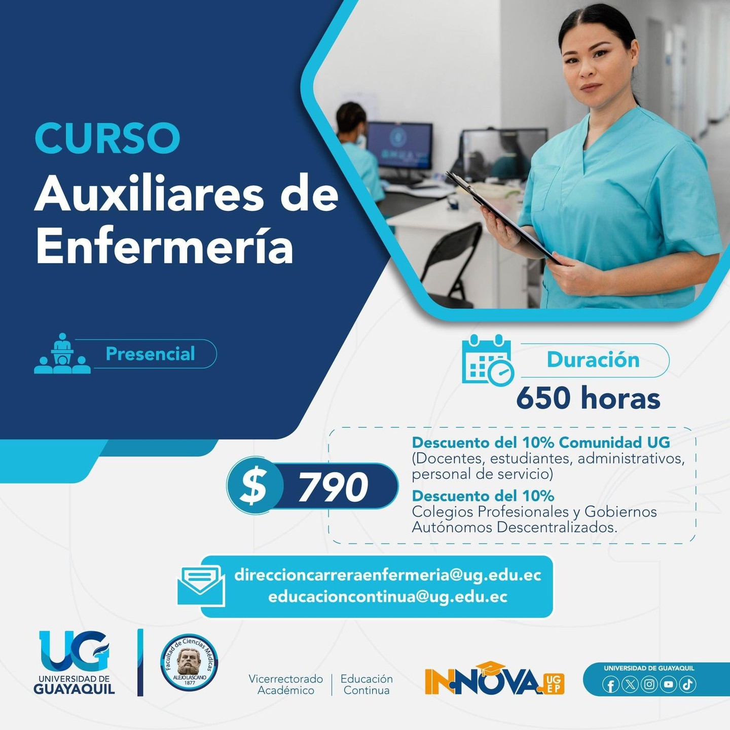 Curso  Auxiliares de Enfermería